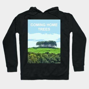 Coming Home Trees, Nearly There Trees Cornwall.  Cornish gift Kernow Travel location poster Hoodie